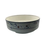 Mikasa Annette Serving Bowl White Floral Stoneware Round Intaglio Dish 9.25. Fixed Price $25.82.