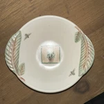 Embossed Side Dish/lug Handle Fruit/dessert Bowl - Naturewood By Pfaltzgraff. Fixed Price $15.00.