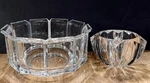 Exc Set Of 2 Grainware Carlisle Lucite Bowls Judith Kruger Acrylic Tiara Regal. Fixed Price $49.00.