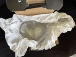 Orrefors Heart Bowl Dish Crystal Glass Small Votive New. Fixed Price $27.00.