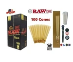 Raw Black King Size CONE(100PK)+PHILLY Tube+glass Holder Tip. Fixed Price $18.99.