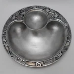 Wilton Armetale Crab Pewter Chip & Dip Bowl Hard Find Style. Fixed Price $34.99.