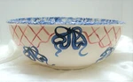 Annalea Signed 1991 Hand Painted Extra Large Decorative Ceramic Serving Bowl. Fixed Price $85.00.