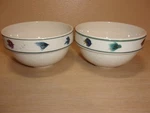Pair Of Folk Craft Rainbow Trout 6-3/8" Soup/cereal Bowls By Scotty Z. Fixed Price $14.99.