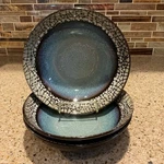 American Atelier Home Via Roma Mosaic Brown Soup/cereal Bowls 7" Set Of 3. Fixed Price $24.99.
