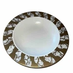 Michael Wainwright Tempio Luna Gold Pasta Soup Bowl 9" New Replacement Usa. Fixed Price $56.00.