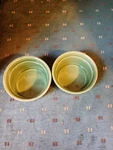 Green Bia 3.5 Sauces Bowls Set Of 2. Fixed Price $7.50.