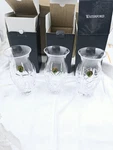 Waterford Posy Vase Set Of 3. Fixed Price $75.00.