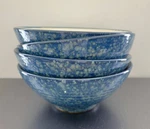 Sango Stoneware Soup Cereal Bowls Jewel Blue 4893 Dishwasher & Microwave Safe. Fixed Price $36.00.