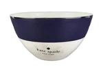 Nwt Lenox Kate Spade Rutherford Circle Navy 6.75" Porcelain Cereal Soup Bowl. Fixed Price $26.95.