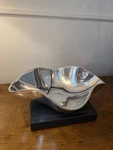 Nambe Venus MT0690 Modern Wave Serving Centerpiece Bowl Silver Food Safe. Fixed Price $165.00.