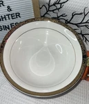 Sango Deville 8460 Lace 9" Gold Trim Oval Serving Bowl Vintage. Fixed Price $30.00.