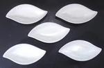 Crate & Barrel White Porcelain Dipping Sauce Dishes, Set Of 4. Fixed Price $15.00.