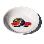 Abode Homewares Fruitstand Melamine Serving Bowl - Multicolor 13.9". Fixed Price $42.49.