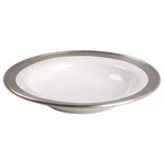 Match Pewter Convivio White Soup Pasta Bowl 7477647. Fixed Price $156.00.