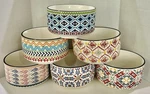 Signature Housewares Set Of 6 Stoneware Soup/cereal Bowls Multiple-color. Fixed Price $28.04.