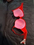 Pink Wear Everywhere T-shirt Bra Lightly Lined Padded 36DD Red Hook & Eye Nylon. Fixed Price $9.00.