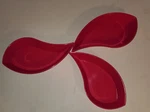 Zak Designs 3 Pink Melamine Teardrop Petal Shape Bowls 10104. Fixed Price $12.59.