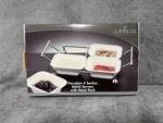 Godinger - Porcelain 4 Section Relish Servers W/ Metal Rack. Fixed Price $14.99.