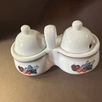 Houston Harvest Gift Products 1812FY06 Ceramic Jam Jelly Server Set Handle. Fixed Price $14.95.