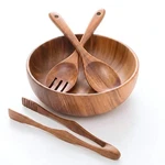 Acacia Wooden Salad Set (4PCS),WOOD Decorative With Spoons .... Fixed Price $64.79.
