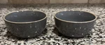 Set Of 2 Hearth & Hand Magnolia Gray Stoneware Mini Bowls Dessert Snack Dip 4.5. Fixed Price $24.95.