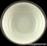 Pickard (usa) Geneva Ivory Platinum Round Serving Bowl Unused. Fixed Price $110.47.