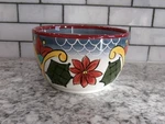 Jc Penny Home Collection Bowl, Ceramic, Hand-painted, 3.5" X 6". Fixed Price $16.79.