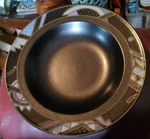 Rare Vintage Mikasa Intaglio "midnight Odyssey" Stoneware Large Rim Soup Bowl. Fixed Price $17.00.