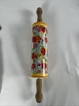 Ultra Rare Pioneer Woman Wildflower Whimsy Floral Rolling Pin 2018DMT Htf. Fixed Price $350.00.