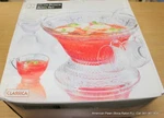Vintage Bali Classica 27 Piece Glass Punch Bowl Set Box Salad And Fruit. Fixed Price $53.10.