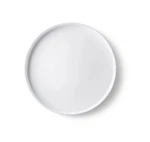 Bormioli Rocco Alta CUCINA8.25"X0.75" Opal Glass Small Stacking Plate(set Of 6). Fixed Price $26.00.
