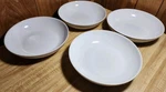 Set Of 4 Denby Langley 5/8" Pasta Bowls. Fixed Price $79.99.