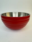 Vollrath 18-8 Stainless Steel 3.4QT Double-wall Round Beehive Serving Bowl 46591. Fixed Price $31.95.