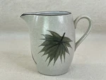 Vintage Stoneware Creamer Harmony House 4102 Maple Leaf 4" Euc Japan Mcm. Fixed Price $15.00.