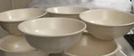 4 Salad Soup 6" Bowl Set Pfaltzgraff Tea Rose Stoneware Usa Nnt. Fixed Price $36.99.