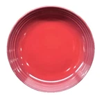 Le Creuset Stoneware Cerise Red Pasta Bowls 8 1/2 30OZ. Fixed Price $19.99.