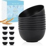 Wrova Wheat Straw Bowl Sets Of 8,UNBREAKABLE Cereal 26 Oz,microwave And Dis. Fixed Price $19.99.