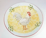 Rooster Platter Crate And Barrel Antica Fornace 15 Serving Bowl Plate Farmhouse. Fixed Price $31.99.
