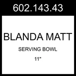 Ikea Blanda Matt Serving Bowl Bamboo 11" 602.143.43. Fixed Price $72.99.