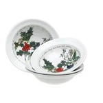 Portmeirion Holly And Ivy 6.5" Cereal Bowls (set Of 6) - Dishwasher & Microwave. Fixed Price $116.36.