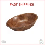 Winco 12" Salad Bowl, Wooden. Fixed Price $15.77.