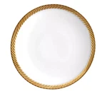 L'objet Corde 9" Soup Plate Bowl - White / Gold Retail $180. Fixed Price $89.95.