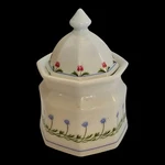 Mikasa Younger Than Springtime Bali Hai Lidded Sugar Bowl L9405 Has Chip. Fixed Price $11.18.