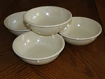 Set Of Carlisle Kingsline Tan 14OZ Nappie Bowls - Soup, Dessert, Sauce New. Fixed Price $9.00.