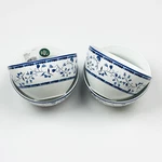 Ralph Lauren Macao Blue Floral Porcelain Cereal Soup Salad Bowls Set Of 4. Fixed Price $89.99.