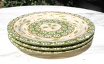 Temptations #735461 -old World Green 8" Salad Plate Set Of. Fixed Price $29.69.