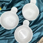 Corningware Grab Soup Bowls Set Of 3 Oz White Microwave/oven Safe P-150-B. Fixed Price $19.90.