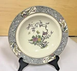 Lenox Ming Two Rimmed Soup Bowls Black Mark 8.5" --set Of 2. Fixed Price $26.00.