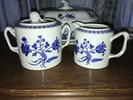 Spode China Palace Garden W147 Creamer Pitcher & Sugar Bowl. Fixed Price $39.00.